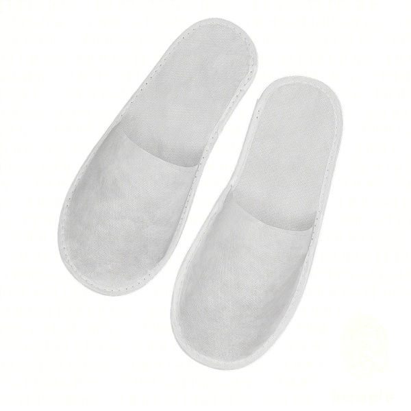 Тапочки "Спанбонд" одноразовые универсальные с подошвой ЭВА 3 мм.